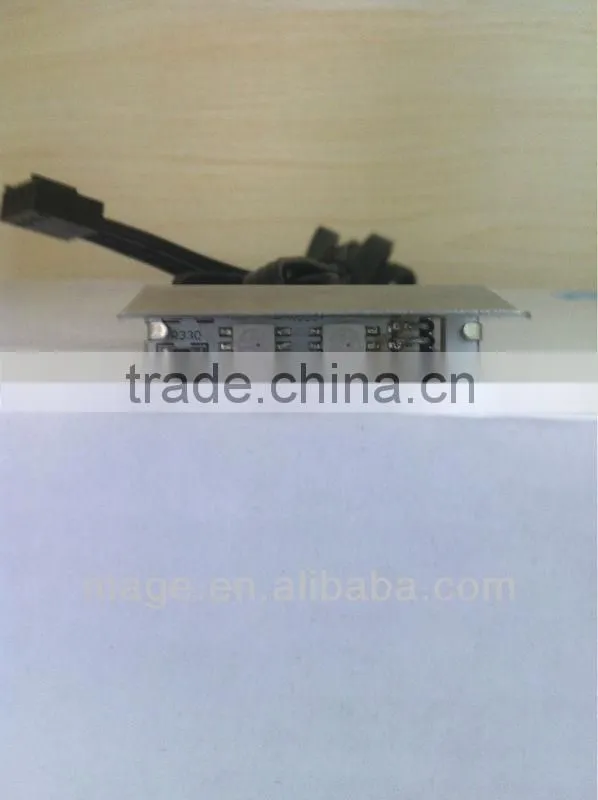 The glass clip lamp red light touch switch glass in china
