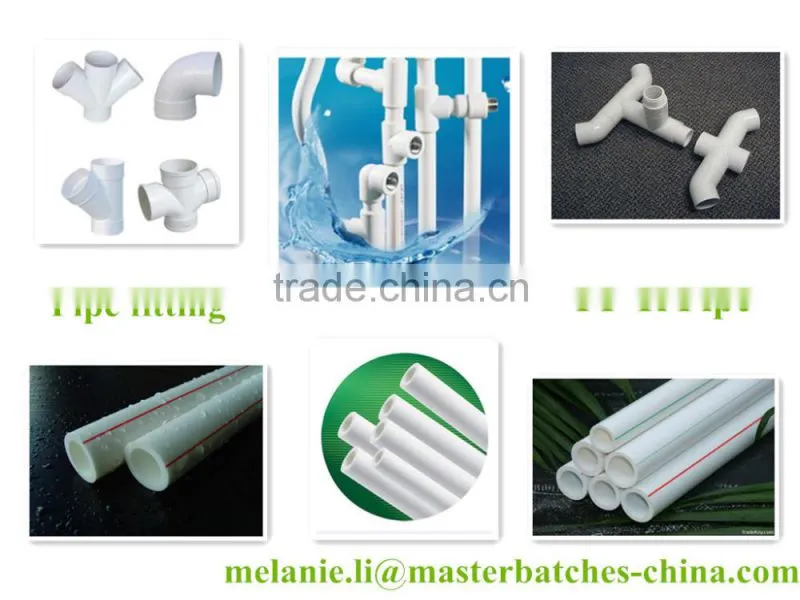 White Color Masterbatch for ABS EVA