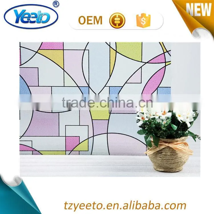 Color Printing PVC Window Self Adhesive Film