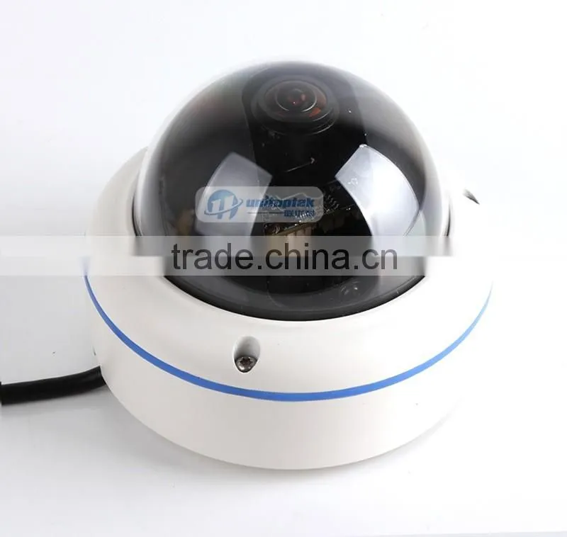 Fisheye Camera With Fisheye 1.7MM Lens 1/2.8" 1080P 2.0MP Network View 360 Panoramic Camera Waterproof With POE