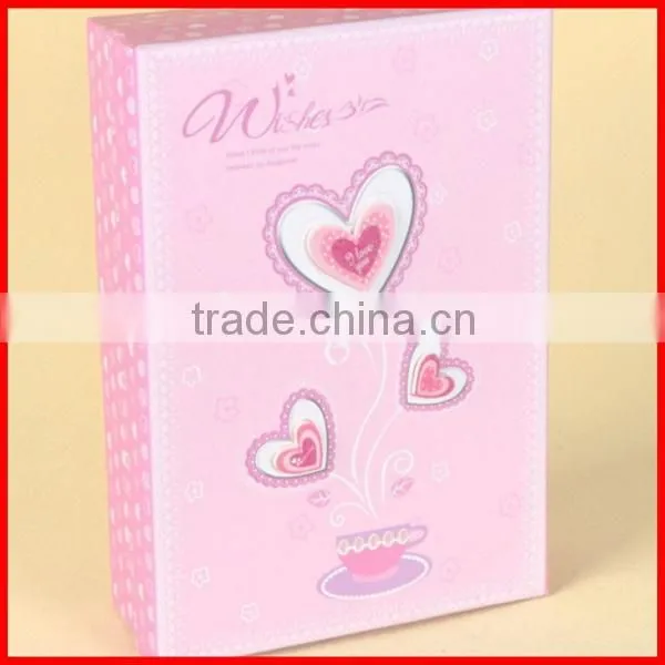 2014 New Fashion Cute Paper Gift Scarf Packaging Box , Silk Scarf Box