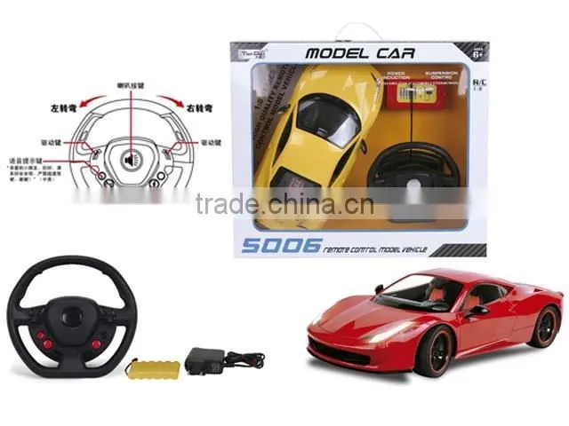 1/8 Full Function Powerful RC Car Toy steering wheel G-Sensor controller EN71/EN62115/N6P/EN60825