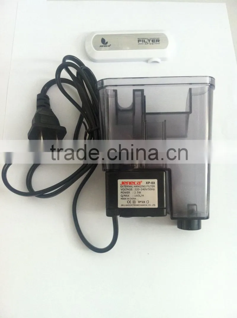 Jeneca aquarium hang on flow filter XP-03