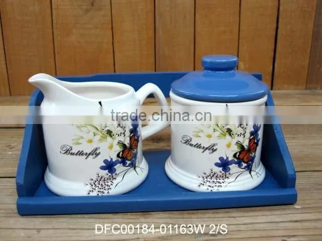 Customizable Ceramic Spoon Holder with Decal
