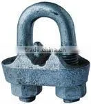 US type glav. malleable wire rope clips