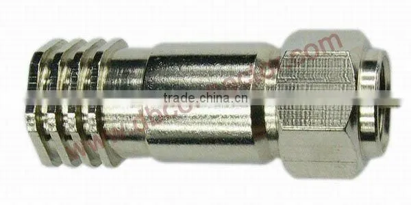 All metal universal F rg11 crimp connector
