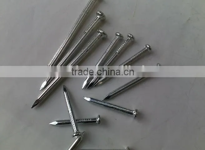 Galvanized concrete steel nail