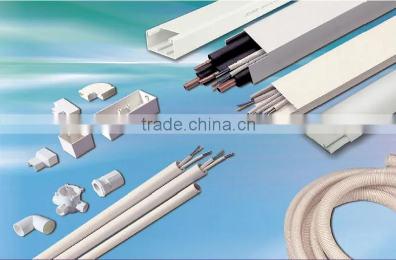 Wiring Cable PVC Electrical Trunking pvc trunking