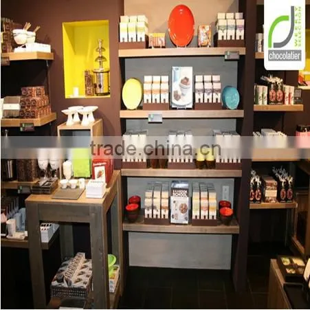 wooden multilayerr chocolate display stand