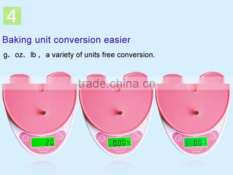 Heart-shape high accuracy load cell digital electronic scale WH-B18L
