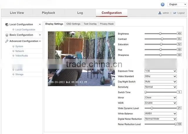 Factory Supply Anti Theft Home Security Wifi IP Camera China ahd infrared cctv camera 1080p