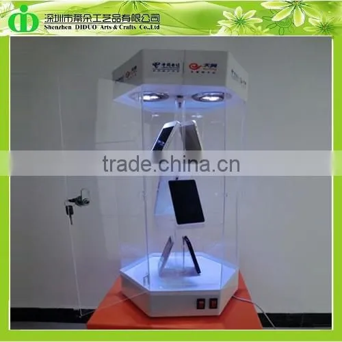 DDC-C027 Trade Assurance Shenzhen Factory Wholesale Rotating Mobile Cabinet With LED