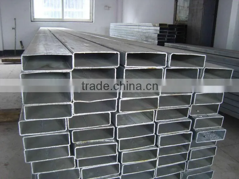 rectangle galvanzed steel pipe