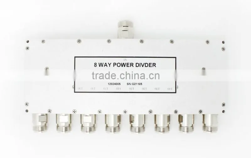 Broadband micro-strip 8 way power Divider Splitter
