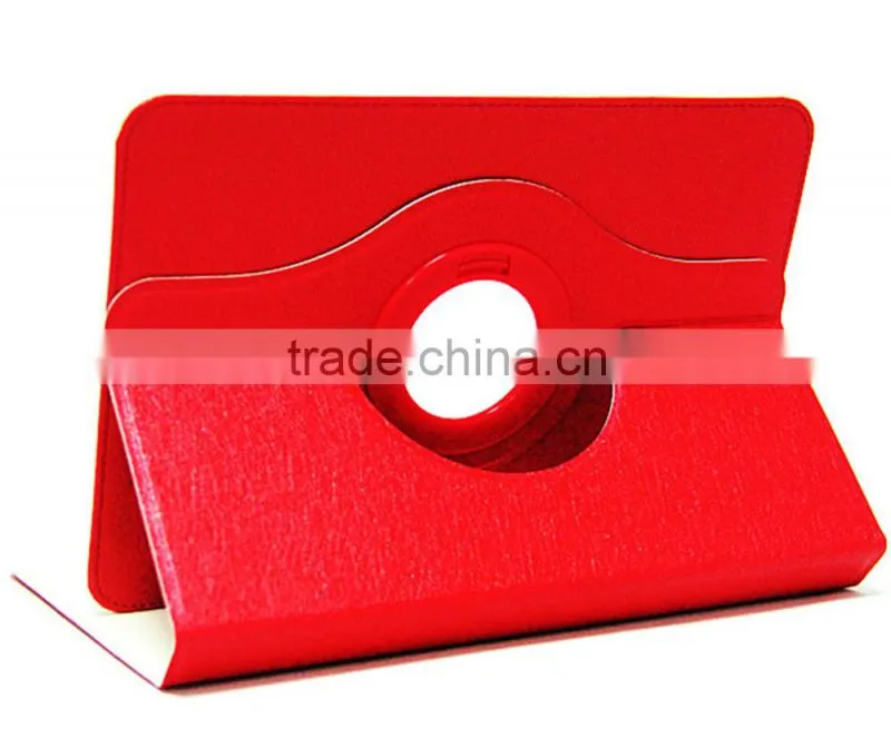 Professional 360 degree anti-shock pu leathe universal case for 7 inch