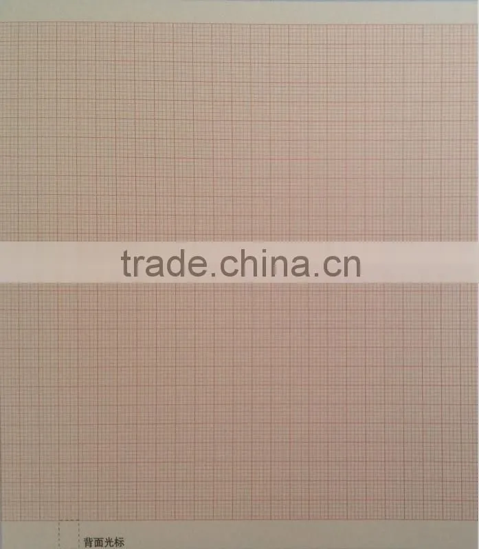 12-Channel ECG Paper / 144mm*125mm-200P Z fold electrocardiograph paper for NEC-3321