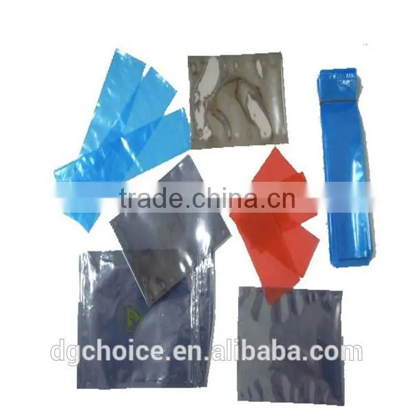 Custom printed eco-friendly hdpe material plastic flat bag