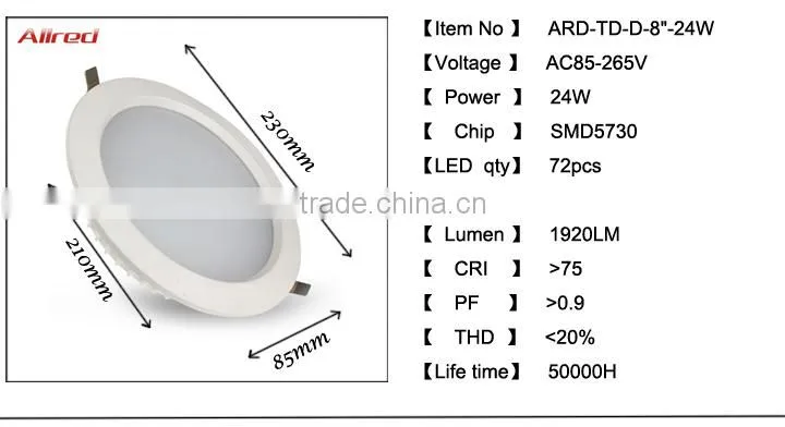 High quality low price recessed downlight parts