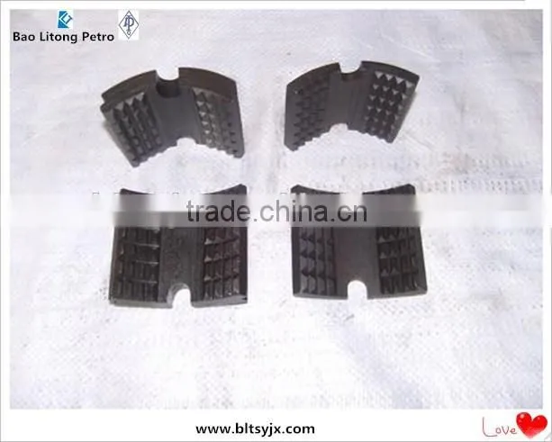 API Manual Tong Dies and Slip inserts/power tong jaw