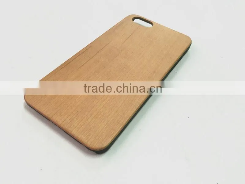 Eco-Friendly Real Natural Hard Cover For Iphone 6 Luxury Bamboo Cell Phone Case