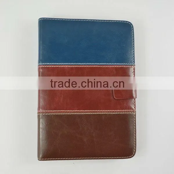 Mix color Leather Stand Case for ipad mini