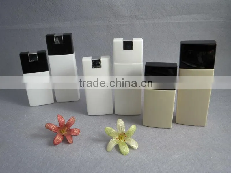 disposable shampoo &unique plastic cosmetic bottles