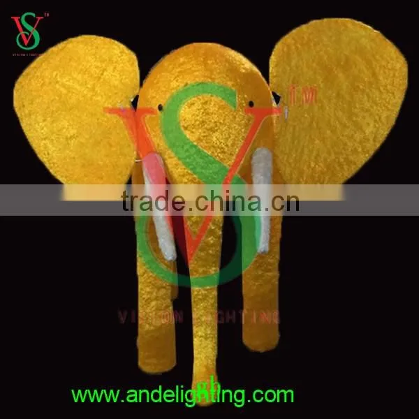 LED 3D christmas motif led elephant light