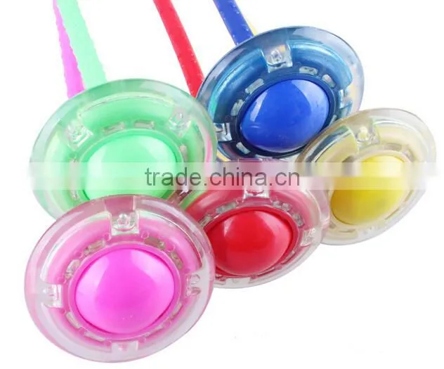 2015 the newest style flash fitness equipment jumping music and Child fitness bouncing ball