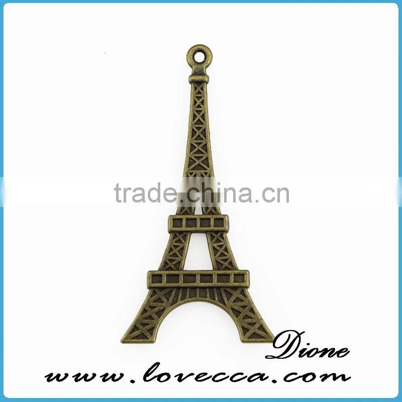 Arrow Charms with hole for necklace pendant , can plate silver, bronze, gold etc color
