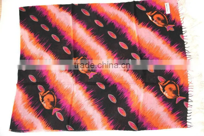 fashion wool printed scarfs & shawls