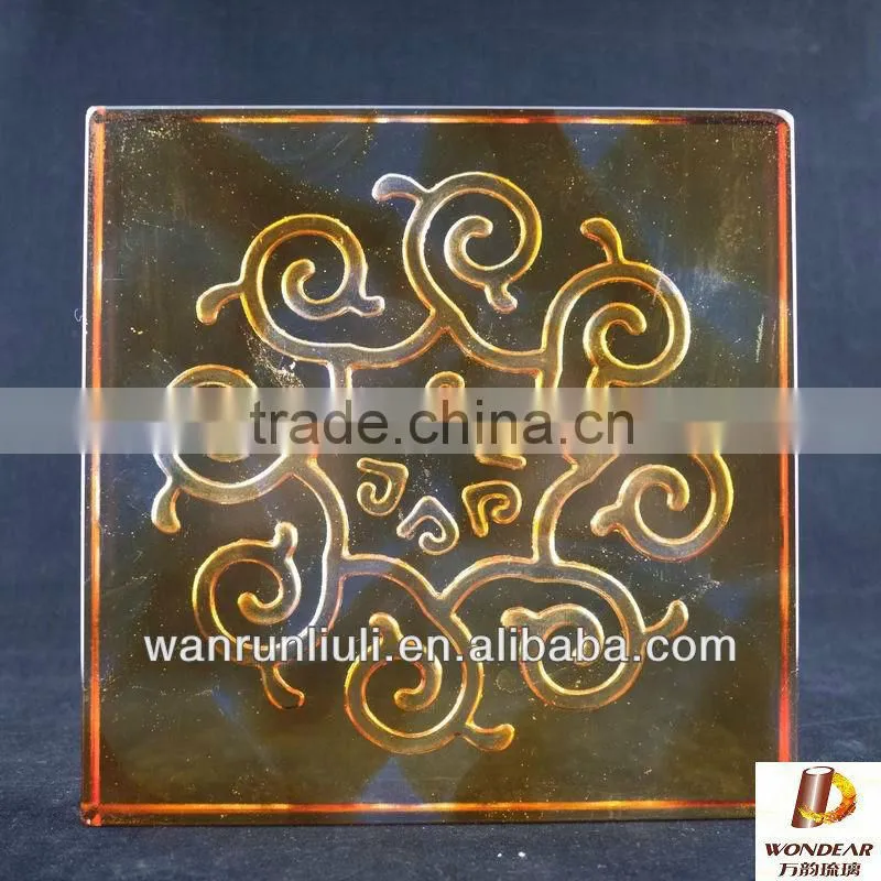 Deocr TV Background Engraved Wall Bricks 12