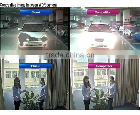 Economic wdr camera with blui-i dsp