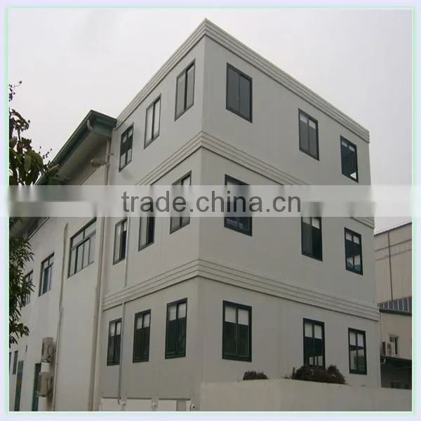 Flat-packed container house for office