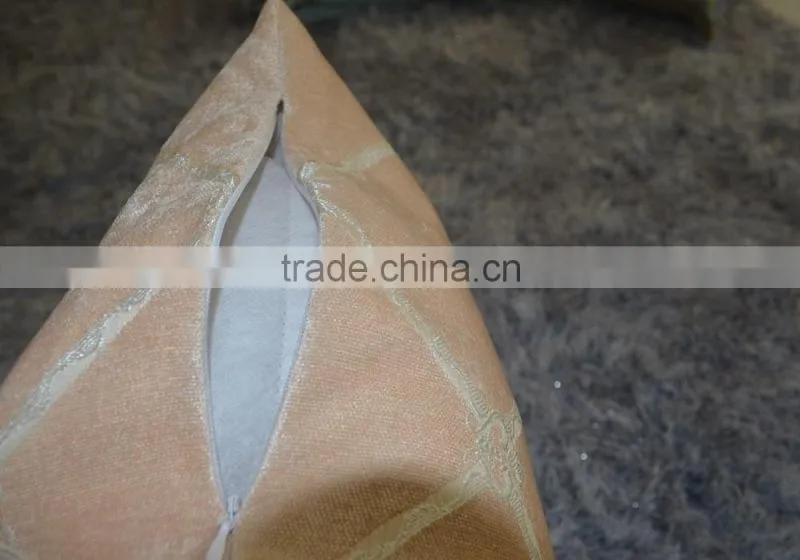 waterproof OEM design suede fabric redeay made cushions 100% polyester cushion covers