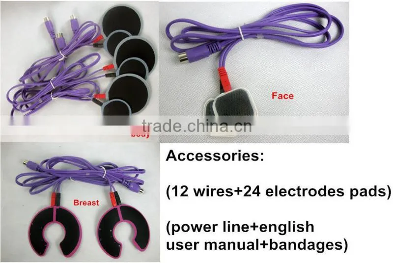 Effective 3 in 1 weight loss Russian Waves EMS Electric Muscle Stimulator