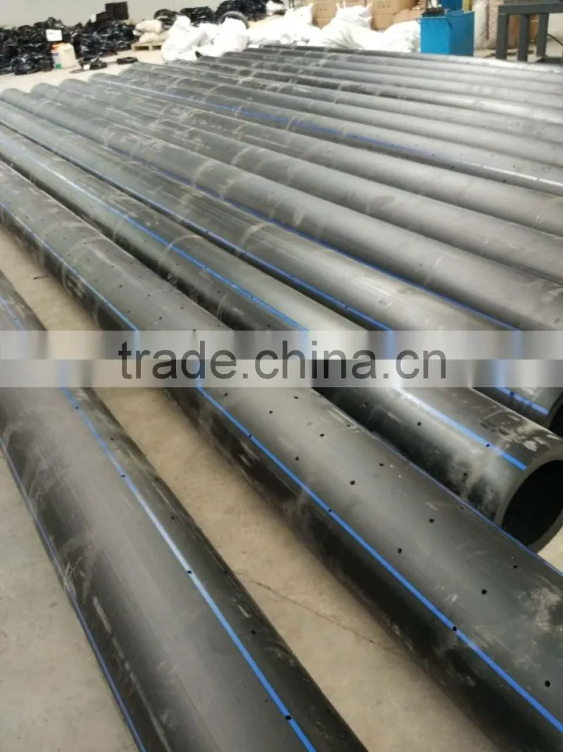DN800 SN8 HDPE Corrugated Pipe Price for Water Drainage