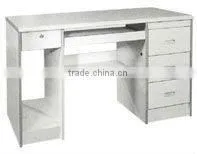 white lacquer computer desk