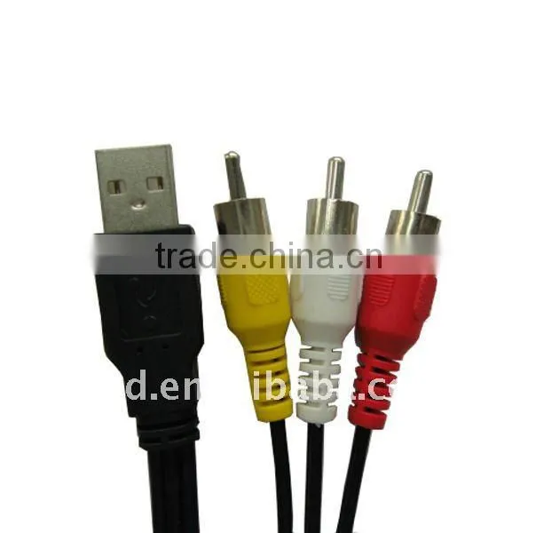 Digital Camera Cable,usb to Rca cable
