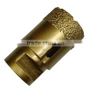 Dry Granite Silver Brazed Diamond Core Drill Bits with Side Protection