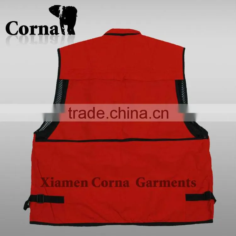 mens red casual fishing wear