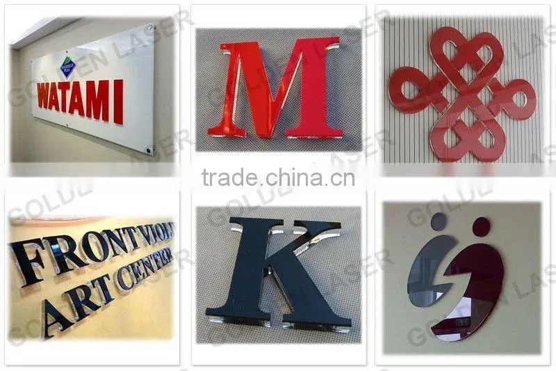 Laser Cutting Machinery for Acrylic Sign Letters