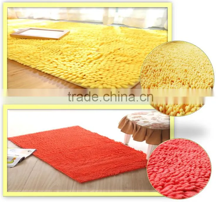 polyester chenille microfiber cheap indoor mat