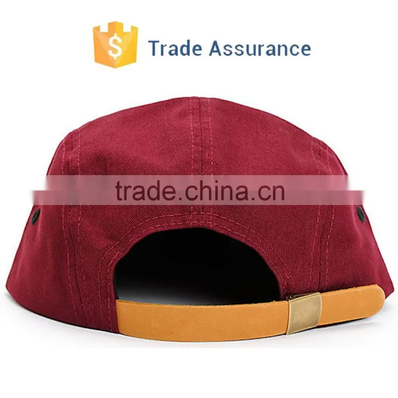 100 Cotton 5 Panel Hat Custom with Your Own Logo