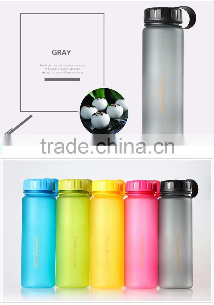 500ml Sports Plastic Fruit Water Bottle Shaker Logo Tea Cups