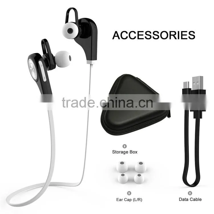 2016 Mini & Light QY9 Sport Wireless Bluetooth Earphone with CE ROHS FCC BQB Certification