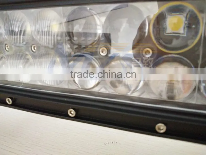 Curved LED Light bar 50'' 288W 300W, MZ 09A 4D SPOT 5D FLOOD light beam, 3W Philip Chips die cast aluminum housing LED off road