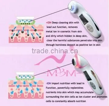 2016 latest vacuum cavitation ultrasonic photon facial massage