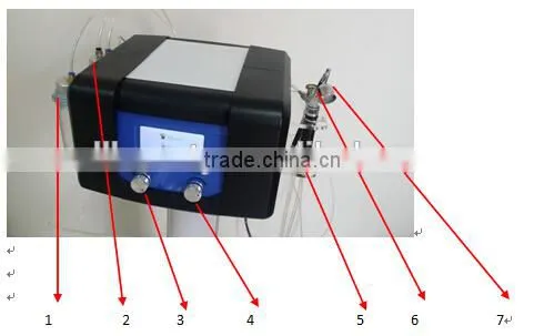 Skin Revitalizer 3 in 1 ultrasonic skin scrubber oxygen jet skin peel facial machine