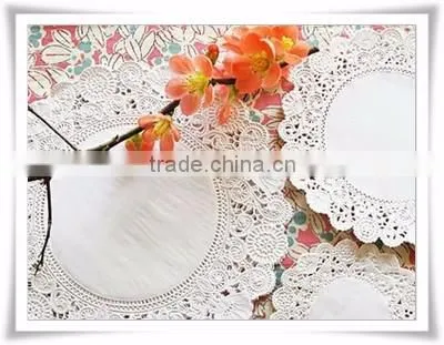 New Style Assort colored paper Gold Foil Doilies Baking Cups doilies Baking Tool