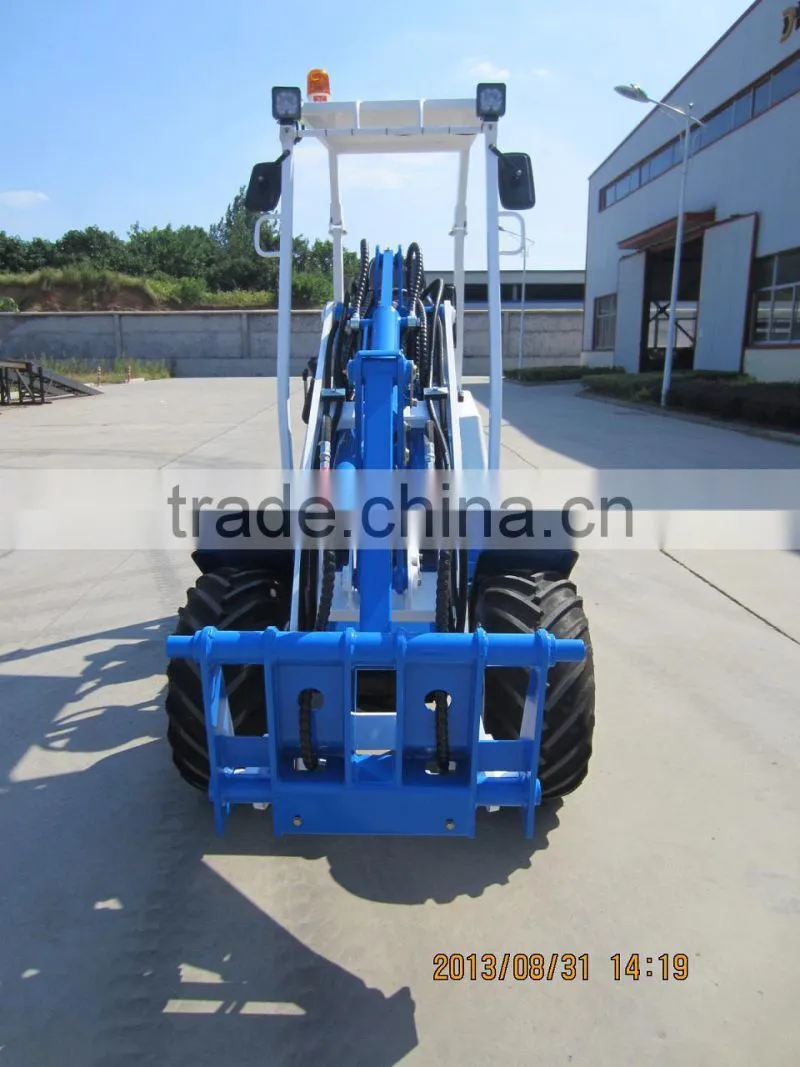 CE top quality 800kg capacity ZL08 mini wheel loader